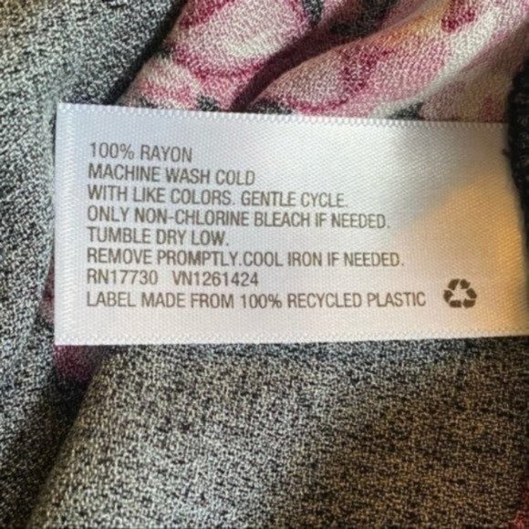 NWT Xhilaration Open Front Floral Kimono Size XXL - Picture 13 of 13